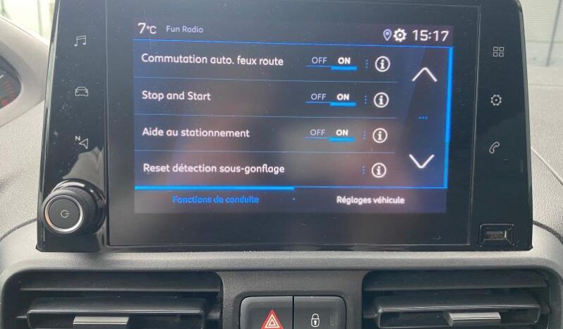 Peugeot Partner EAT8 / Carplay / Caméra complet