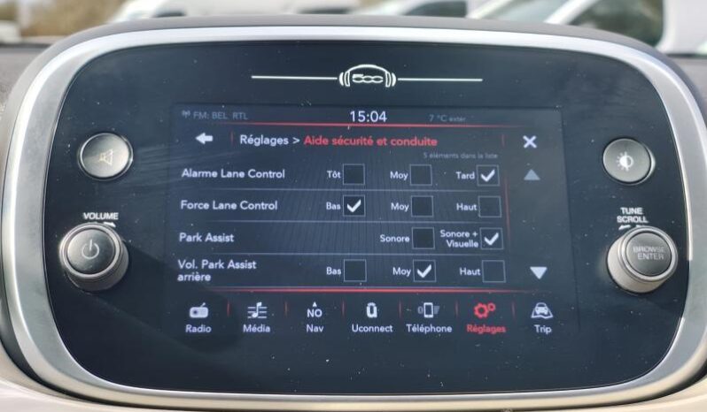 Fiat 500 X 1.6i E-Torq / GPS / 110ch complet