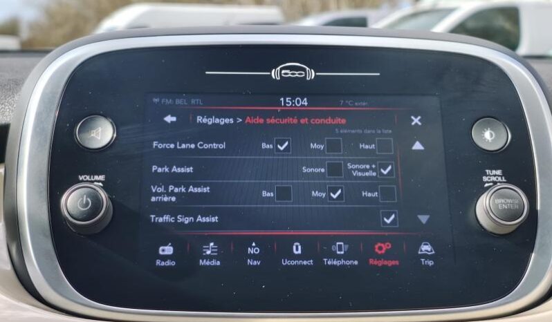 Fiat 500 X 1.6i E-Torq / GPS / 110ch complet