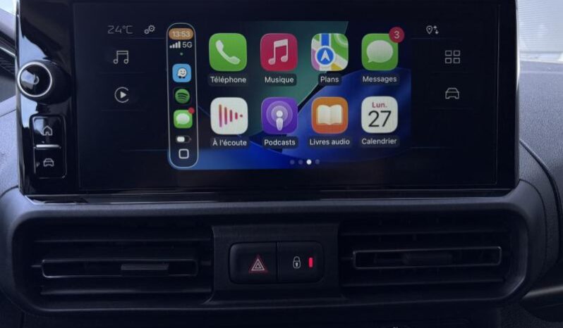 Peugeot Partner Taille M / 130ch / Carplay complet