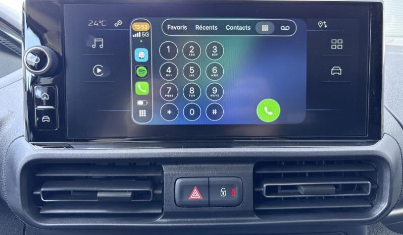 Peugeot Partner Taille M / 130ch / Carplay complet